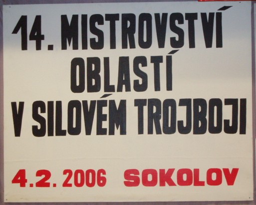 logo 14. Mistrovstv� oblast� v silov�m trojboji