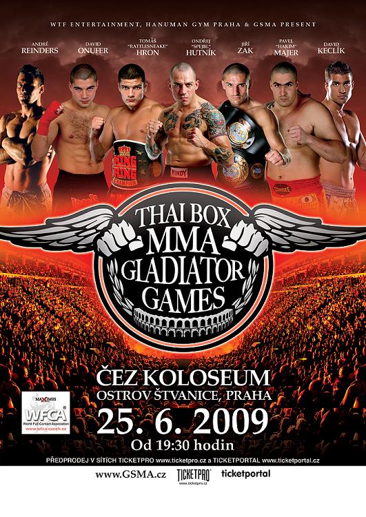Thai box & MMA Gladiator Games v Praze