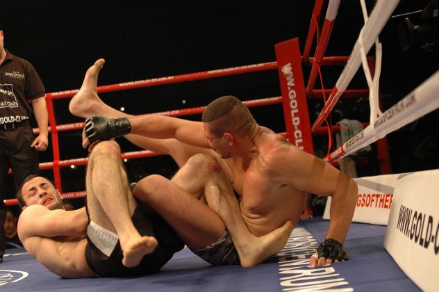 Aslanbek Saidov (�e�ensko) vs. Attila Vegh (Slovensko) -93 kg