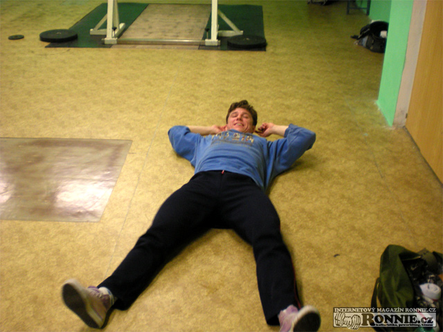 Petr Kr�kora relaxuje