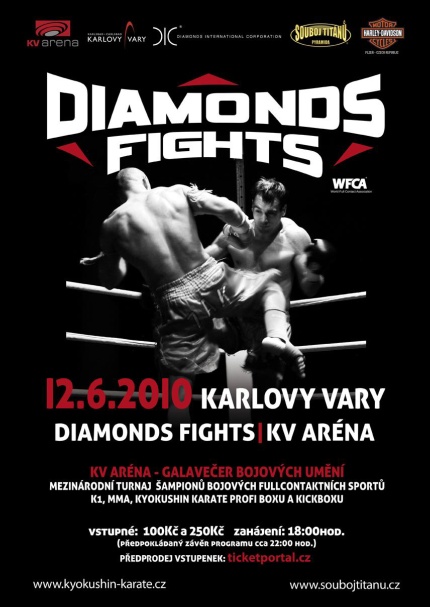 Gala ve�er Diamonds fights Karlovy Vary - 12. �ervna 2010
