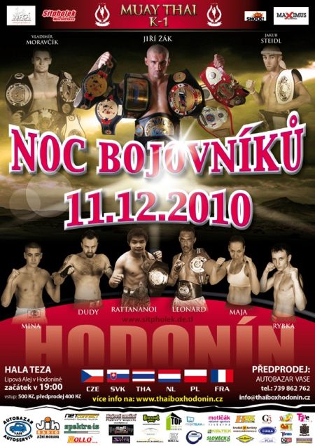 Noc Bojovn�k� 2010 v Hodon�n�