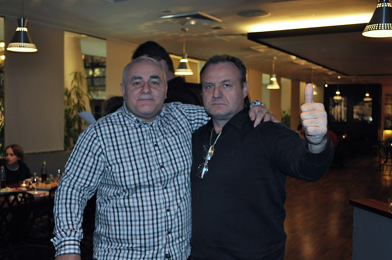 Prezident �NF IFSA Dr. Georgis Patenidis (vlevo) a viceprezident SASIM Milan Gabrhel