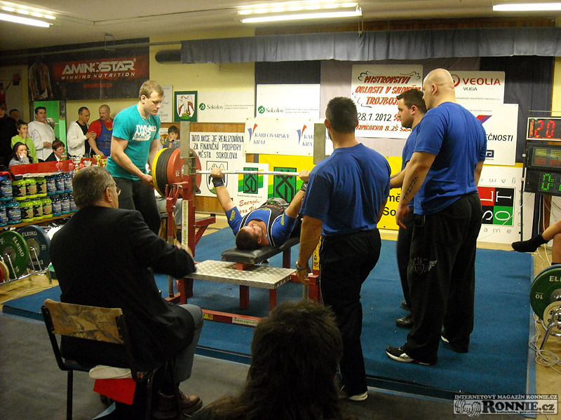 Mistrovstv� z�padn�ch a ji�n�ch �ech  v silov�m trojboji 2012