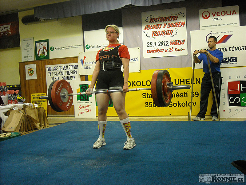 Mistrovstv� z�padn�ch a ji�n�ch �ech  v silov�m trojboji 2012