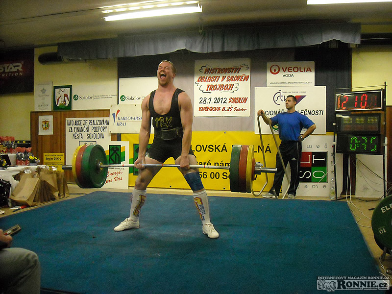 Mistrovstv� z�padn�ch a ji�n�ch �ech  v silov�m trojboji 2012