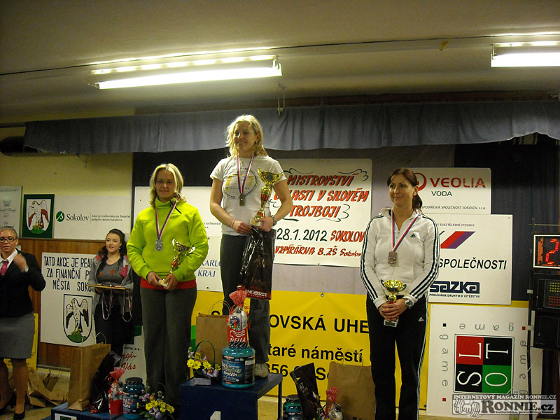 Mistrovstv� z�padn�ch a ji�n�ch �ech  v silov�m trojboji 2012