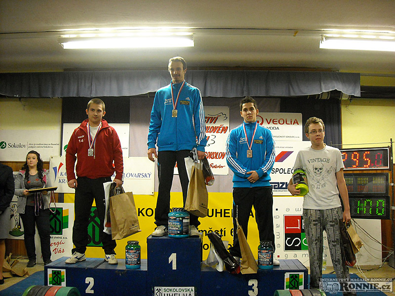 Mistrovstv� z�padn�ch a ji�n�ch �ech  v silov�m trojboji 2012