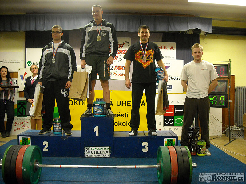 Mistrovstv� z�padn�ch a ji�n�ch �ech  v silov�m trojboji 2012