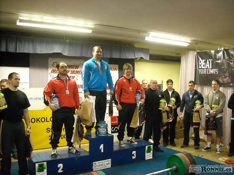 Mistrovstv� z�padn�ch a ji�n�ch �ech  v silov�m trojboji 2012