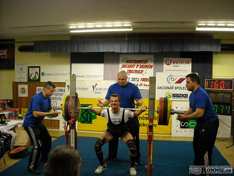 Mistrovstv� z�padn�ch a ji�n�ch �ech  v silov�m trojboji 2012