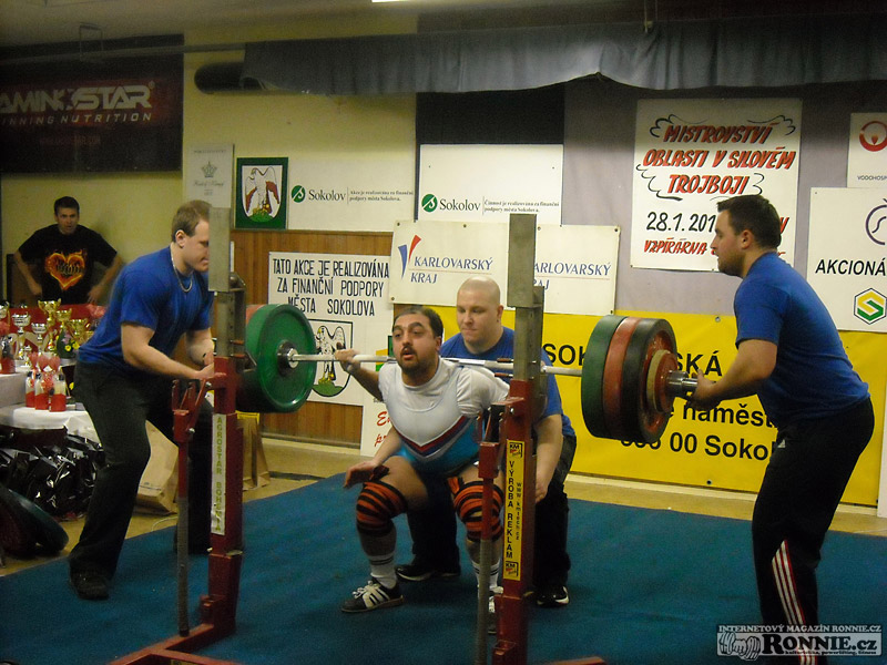 Mistrovstv� z�padn�ch a ji�n�ch �ech  v silov�m trojboji 2012