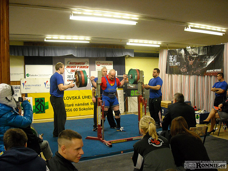 Mistrovstv� z�padn�ch a ji�n�ch �ech  v silov�m trojboji 2012