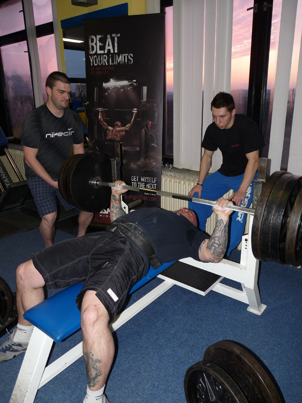 3. kolo - bench-press