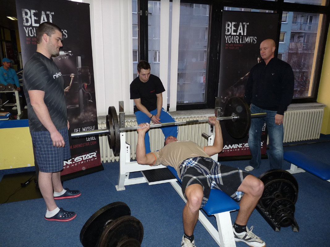 3. kolo - bench-press