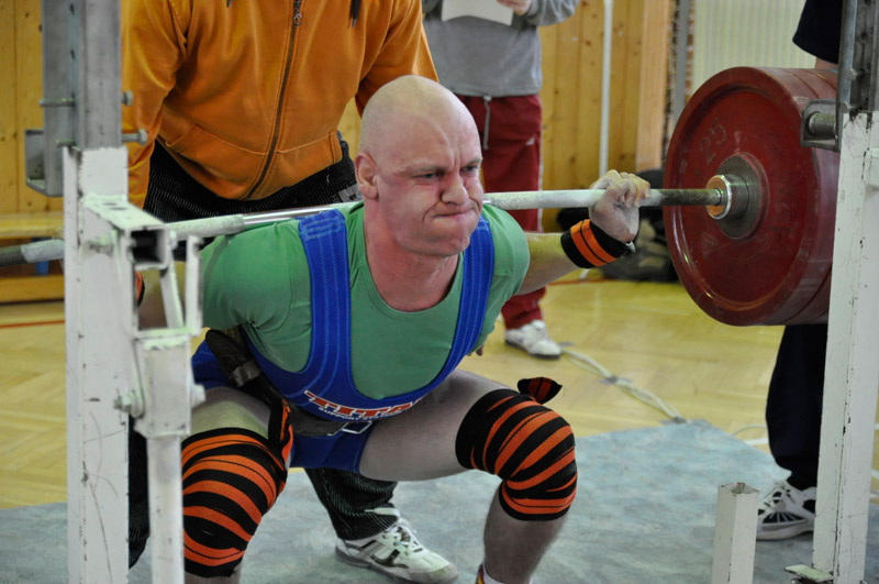 Mistrovstv� ji�n� Moravy v silov�m trojboji 2012