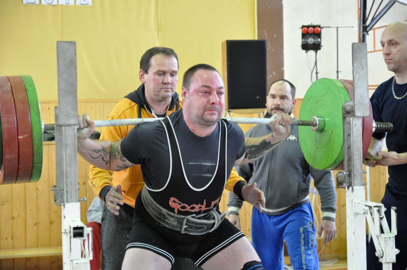 Mistrovstv� ji�n� Moravy v silov�m trojboji 2012
