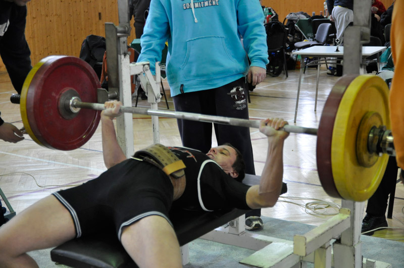 Mistrovstv� ji�n� Moravy v silov�m trojboji 2012