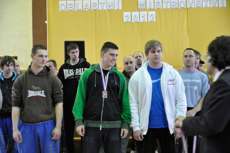 Mistrovstv� ji�n� Moravy v silov�m trojboji 2012