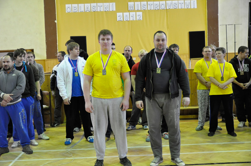 Mistrovstv� ji�n� Moravy v silov�m trojboji 2012