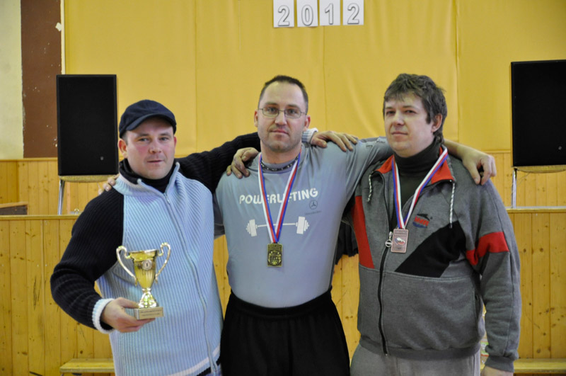 Mistrovstv� ji�n� Moravy v silov�m trojboji 2012
