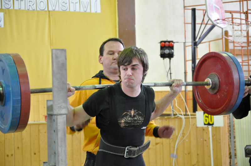 Mistrovstv� ji�n� Moravy v silov�m trojboji 2012