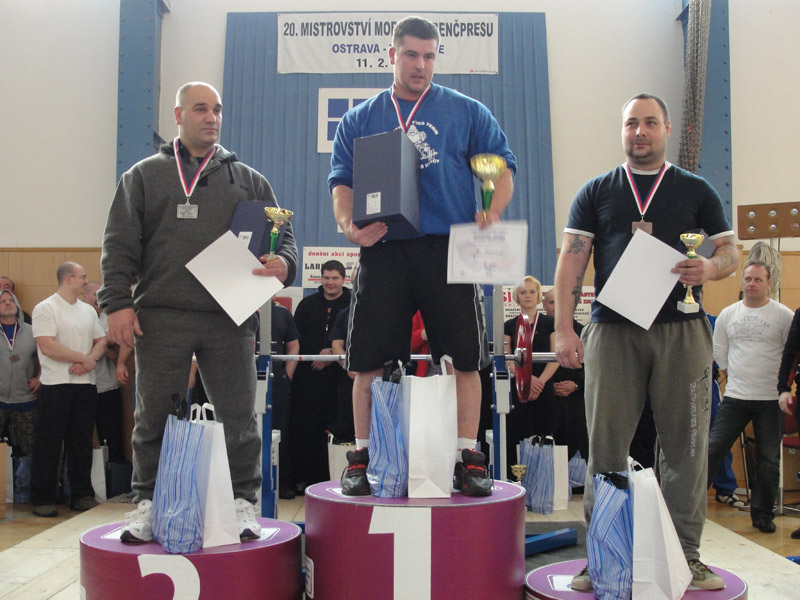 Mistrovstv� Moravy v bench-pressu 2012
