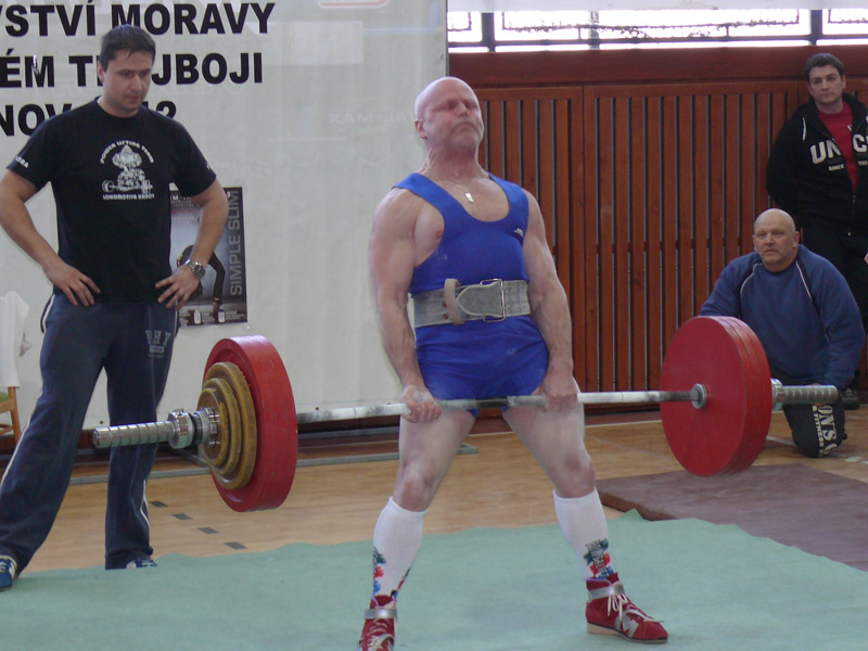 Mistrovstv� Moravy v silov�m trojboji 2012