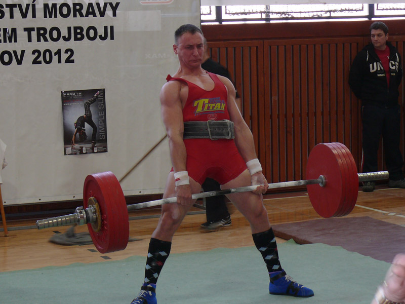Mistrovstv� Moravy v silov�m trojboji 2012