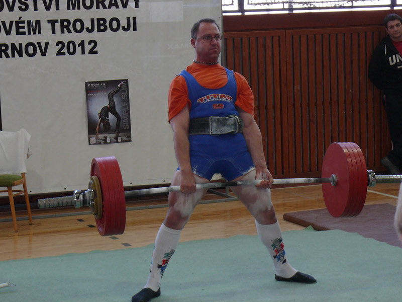 Mistrovstv� Moravy v silov�m trojboji 2012
