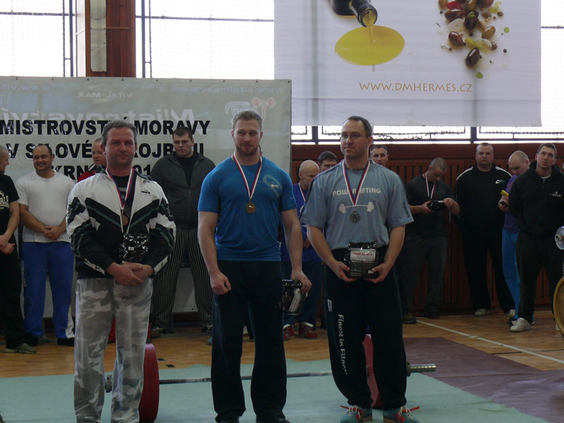 Mistrovstv� Moravy v silov�m trojboji 2012