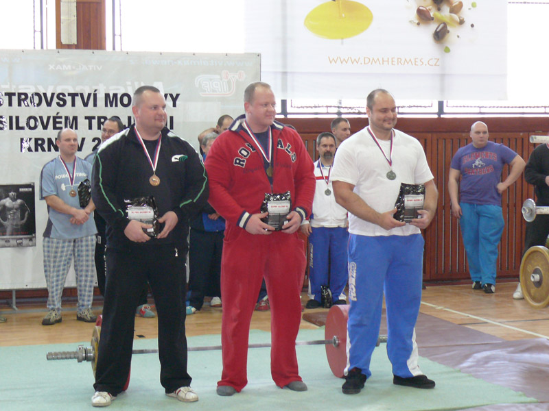 Mistrovstv� Moravy v silov�m trojboji 2012