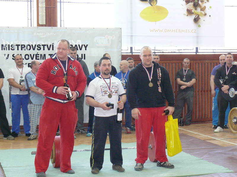 Mistrovstv� Moravy v silov�m trojboji 2012