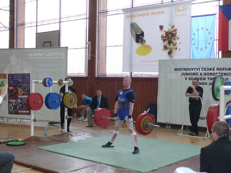 Mistrovstv� �R v silov�m trojboji junior� a dorostu 2012