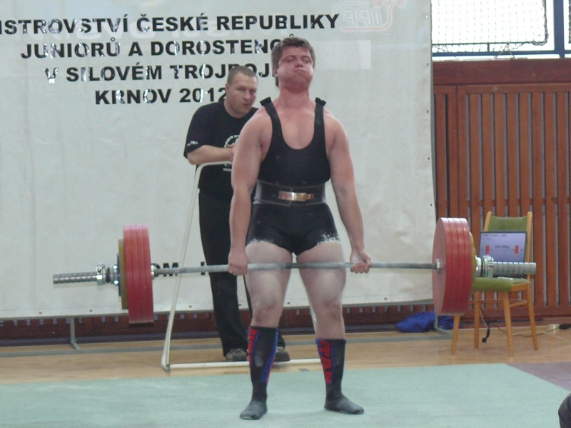 Mistrovstv� �R v silov�m trojboji junior� a dorostu 2012