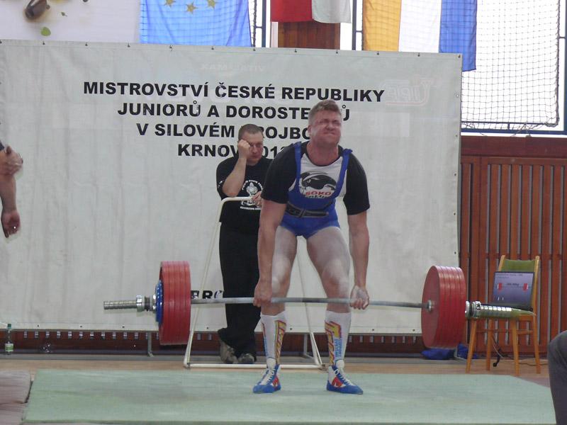 Mistrovstv� �R v silov�m trojboji junior� a dorostu 2012