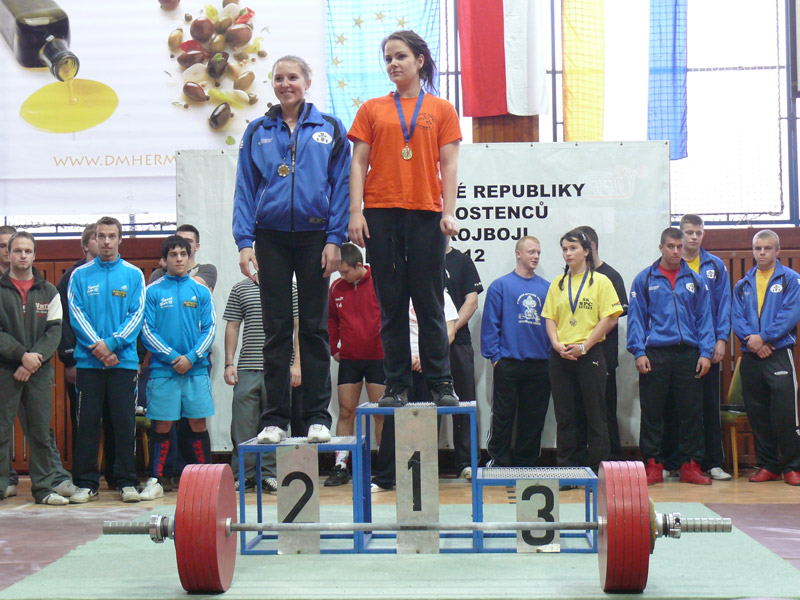 Mistrovstv� �R v silov�m trojboji junior� a dorostu 2012