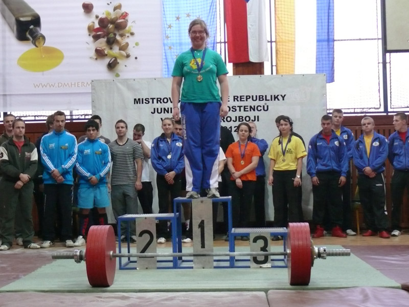 Mistrovstv� �R v silov�m trojboji junior� a dorostu 2012