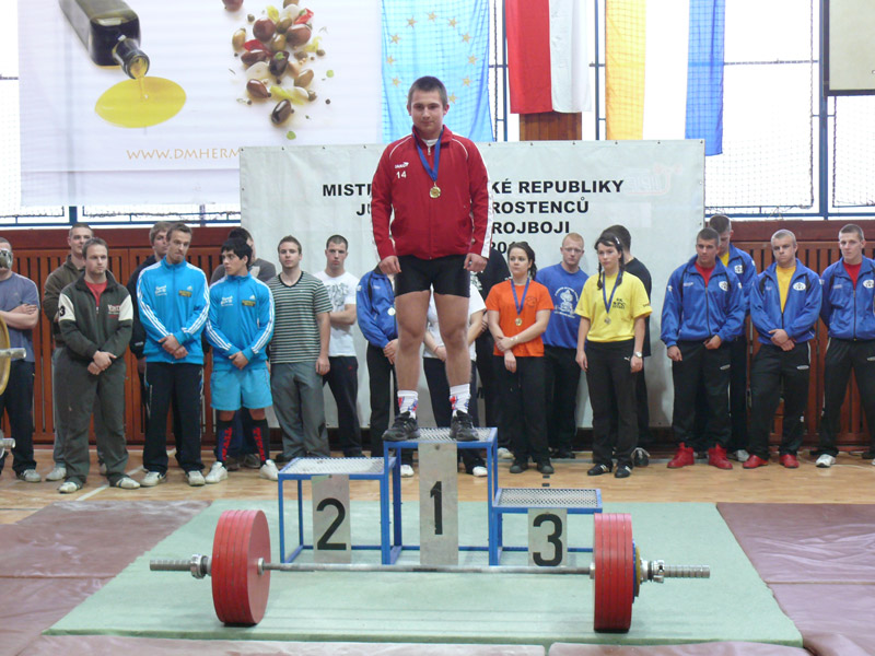 Mistrovstv� �R v silov�m trojboji junior� a dorostu 2012