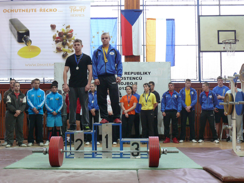 Mistrovstv� �R v silov�m trojboji junior� a dorostu 2012