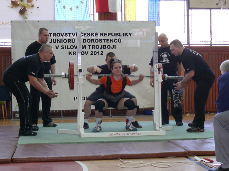 Mistrovstv� �R v silov�m trojboji junior� a dorostu 2012