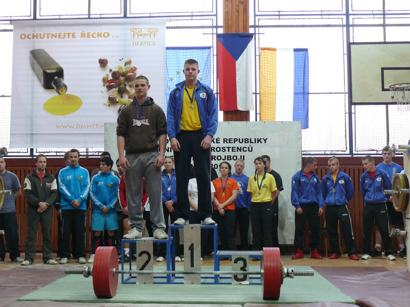 Mistrovstv� �R v silov�m trojboji junior� a dorostu 2012