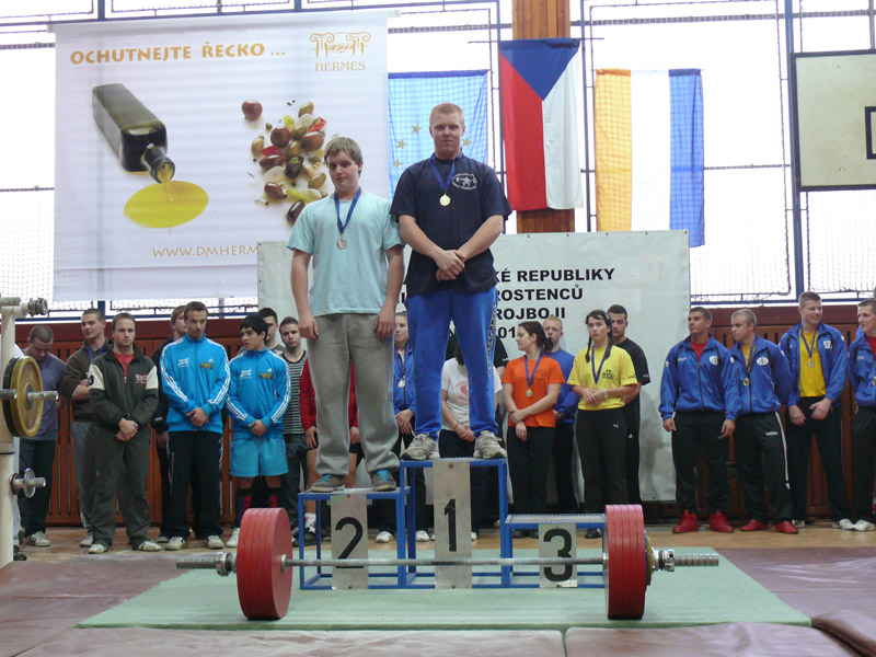 Mistrovstv� �R v silov�m trojboji junior� a dorostu 2012