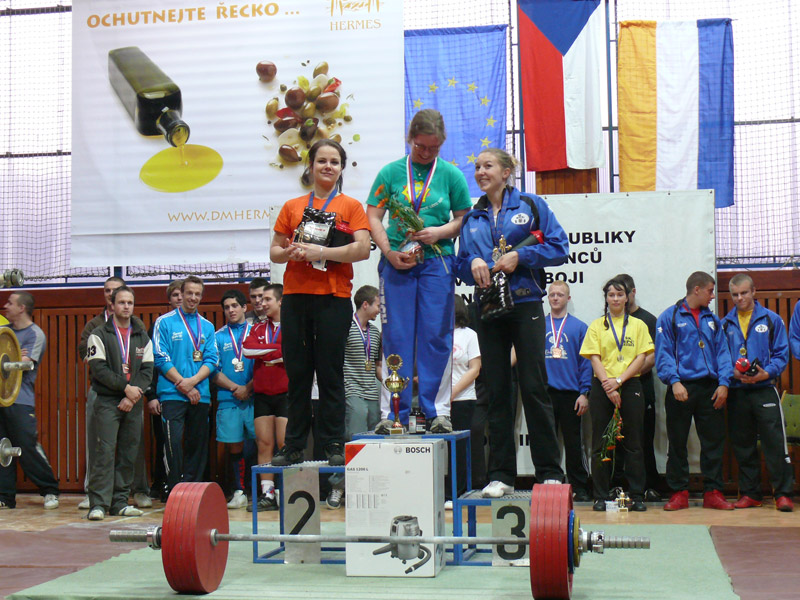 Mistrovstv� �R v silov�m trojboji junior� a dorostu 2012