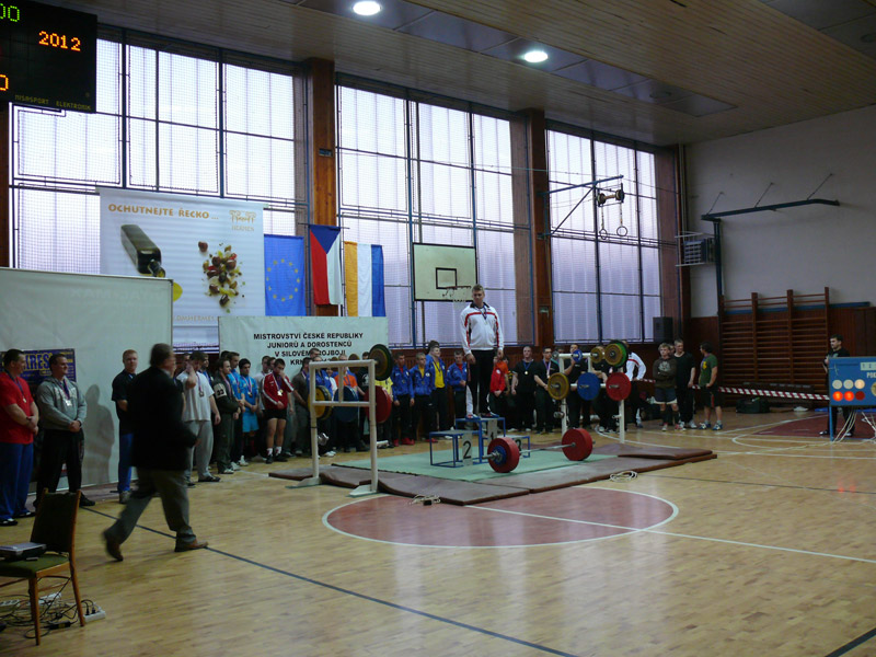 Mistrovstv� �R v silov�m trojboji junior� a dorostu 2012