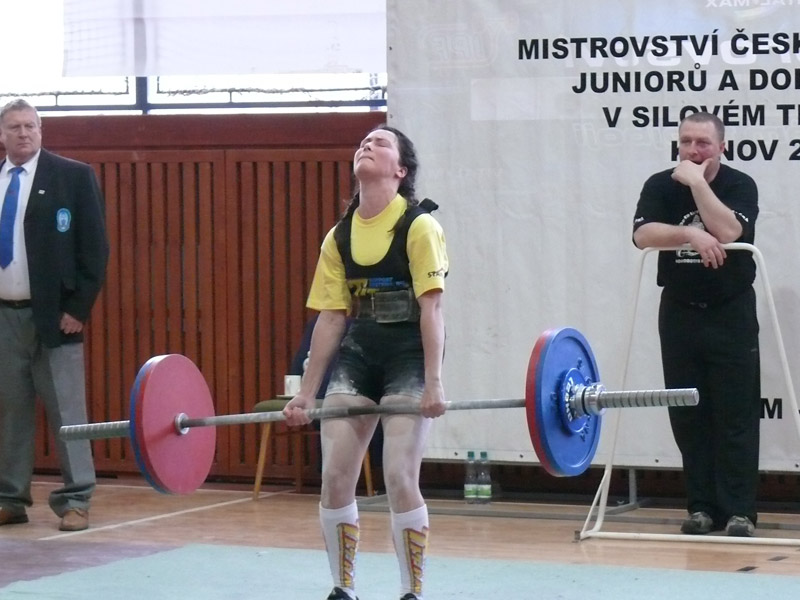 Mistrovstv� �R v silov�m trojboji junior� a dorostu 2012