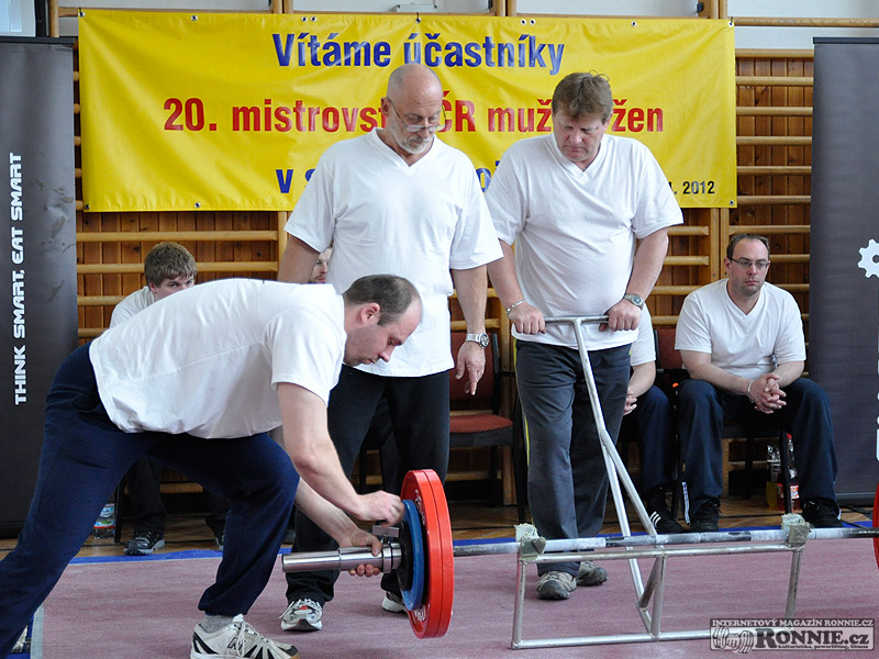 Mistrovstv� �esk� republiky v silov�m trojboji 2012