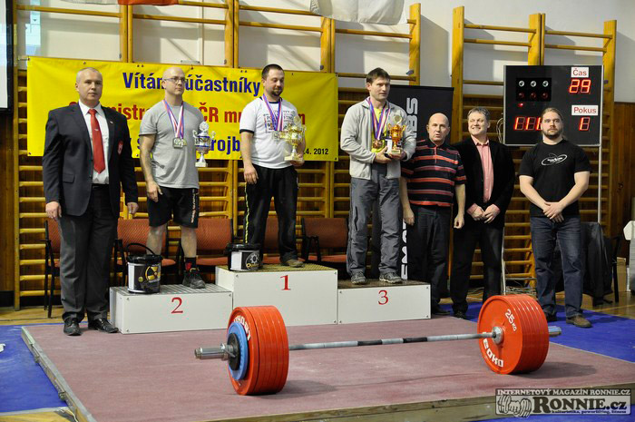 Mistrovstv� �esk� republiky v silov�m trojboji 2012