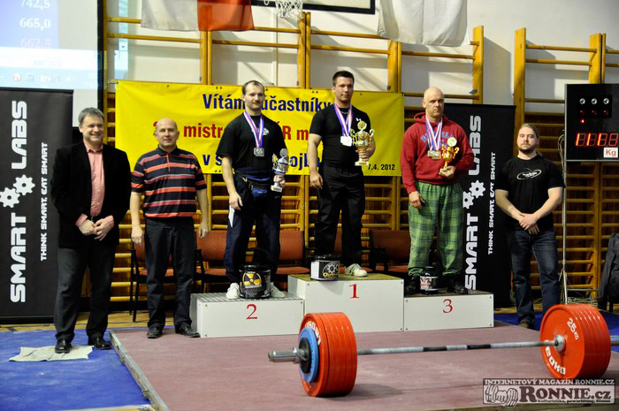Mistrovstv� �esk� republiky v silov�m trojboji 2012