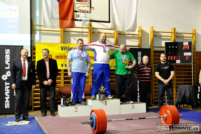 Mistrovstv� �esk� republiky v silov�m trojboji 2012